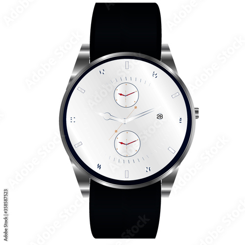 Watch vector illustration