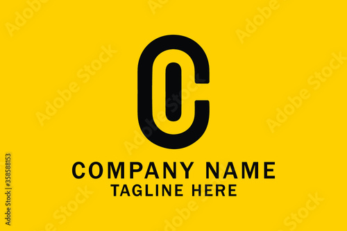 C CI CO IC OC LETTER LOGO DESIGN VECTOR TEMPLATE. Minimalist, Unique, Simple, Creative , Flat, Business, Modern Logo Design