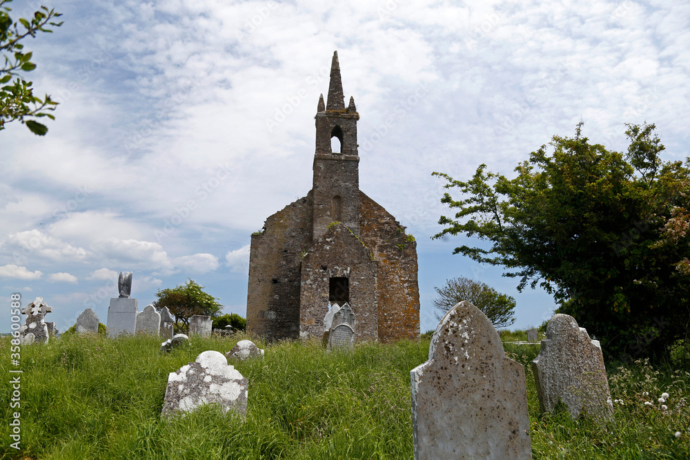 Ruins of St. Matthew's Templebreedy Church and Graveyard, Crosshaven, Cork, Ireland