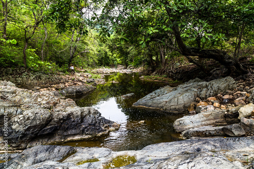 Crystal clear river