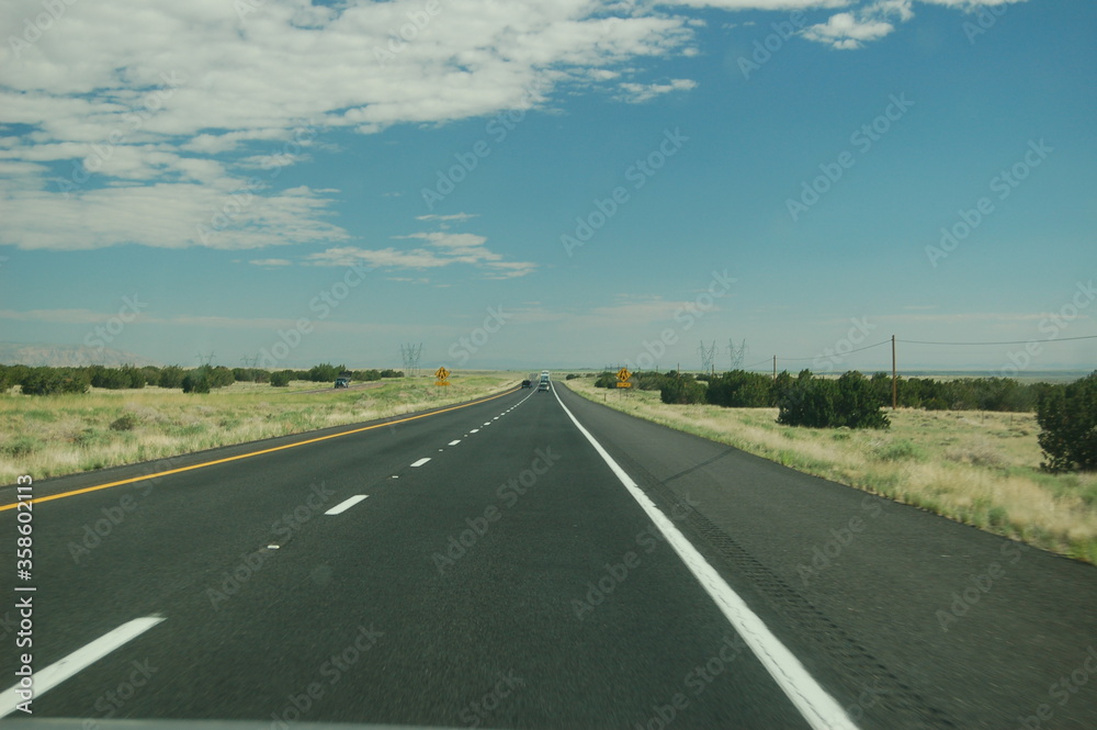 Desert highway Arizona