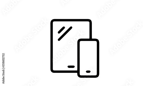 Devices Icons vector design