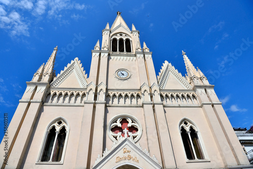 Ave Maris Stella church at Marina di Porto Maurizio Imperia Italy