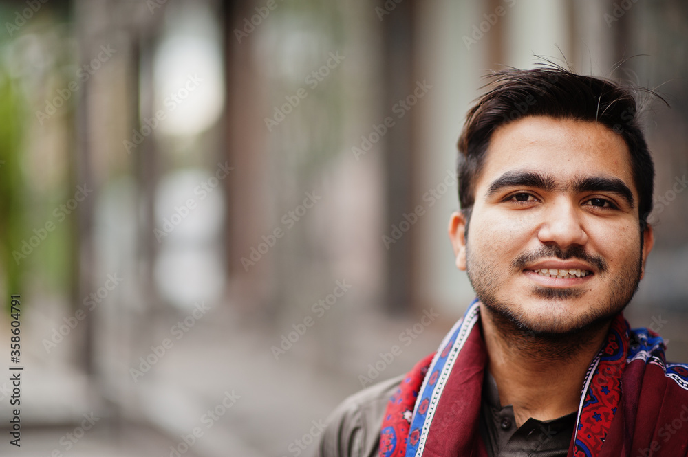 Indo pakistani man wear traditional clothes achkan or sherwani. Indo pakistani man wear traditional clothes achkan or sherwani.