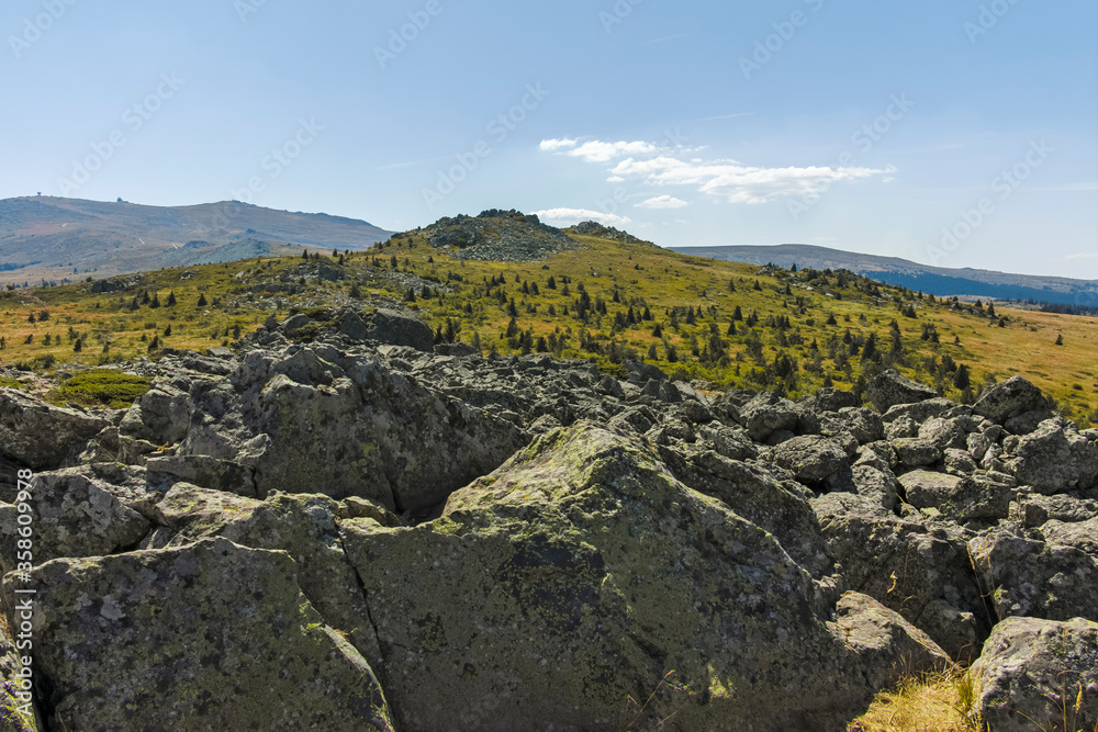 Autumn view of Vitosha Mountain, Sofia City Region, Bulgaria