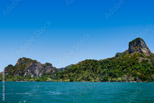 Landscape of tropical island in Krabi, Thailand