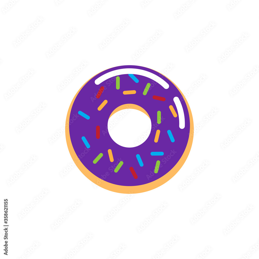 Donut icon. Logo vector. Donut icon. Logo vector.