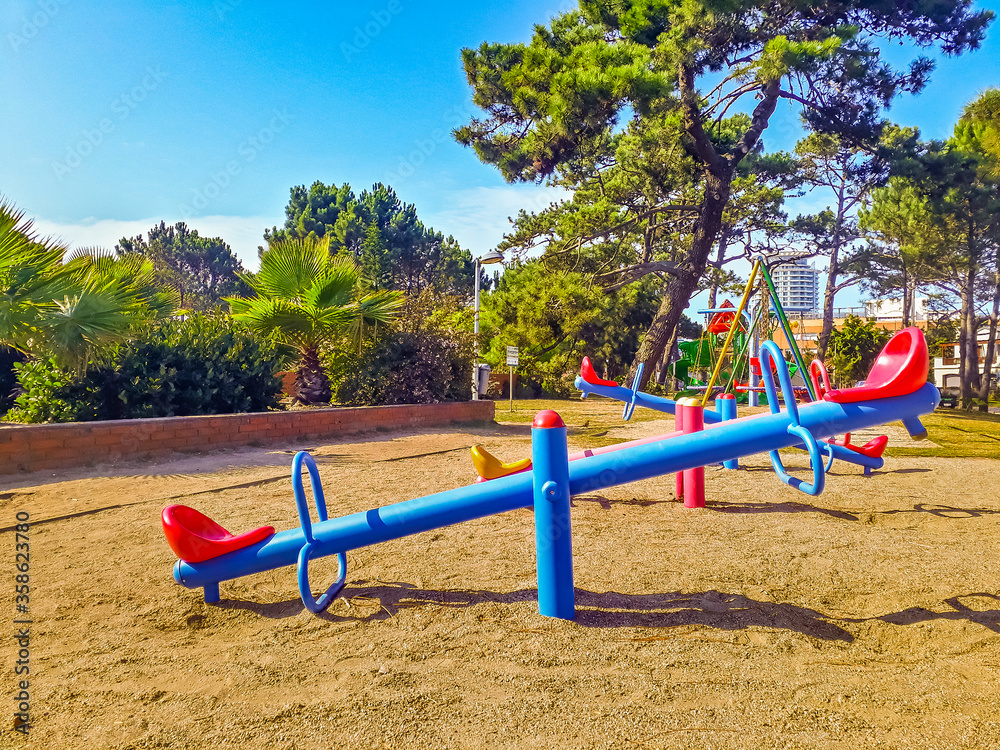 Empty Urban Park, Punta del Este, Uruguay Empty Urban Park, Punta del Este, Uruguay