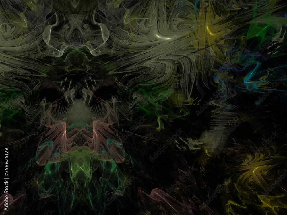 Imaginatory fractal background Image Imaginatory fractal background Image