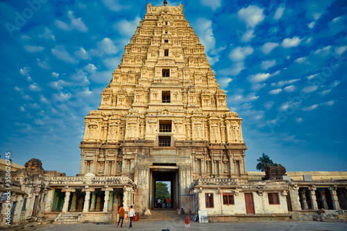 Photography Virupaksha Temple in Hampi, Karnataka, India