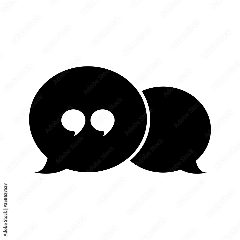 Fototapeta premium Quote icon. Quote mark vector symbol isolated on white background.