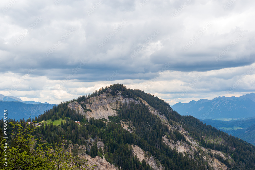 Fototapeta premium Alpspitze, Bavarian Alps
