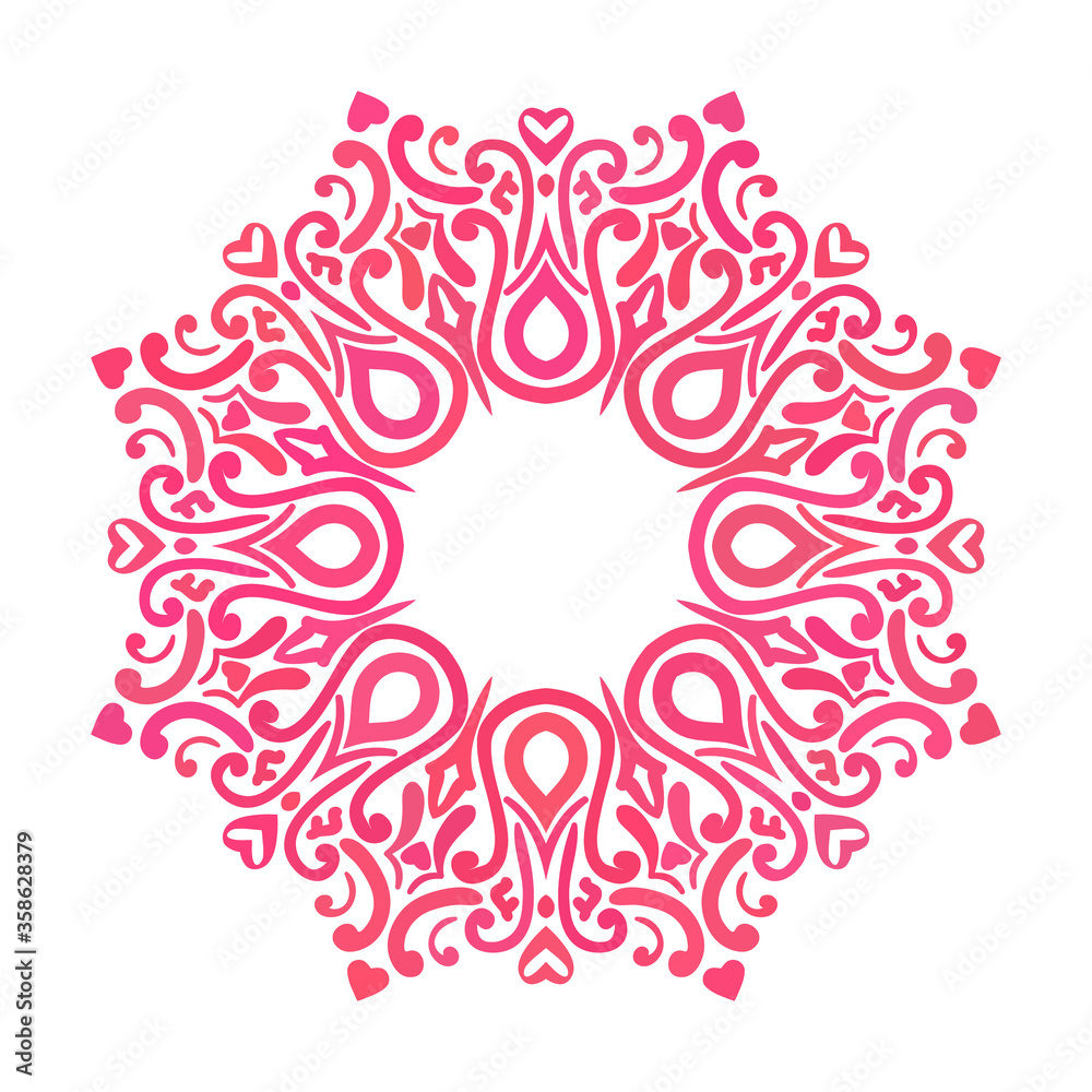 Round pattern Round pattern