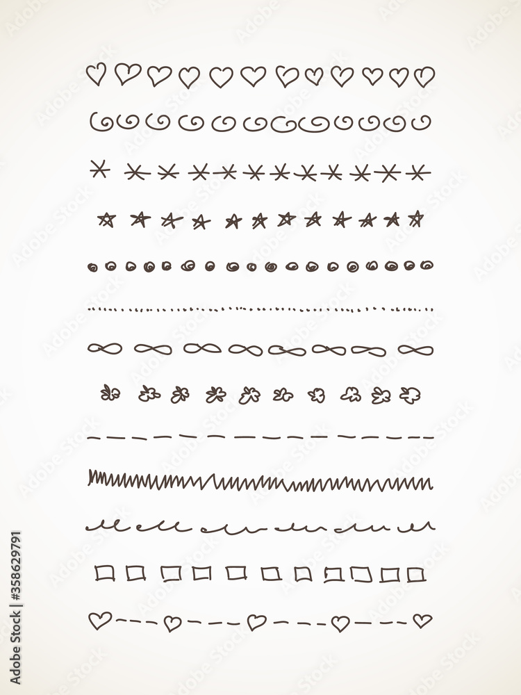 Fototapeta premium decorative line