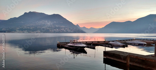 Sunrise Over Lake