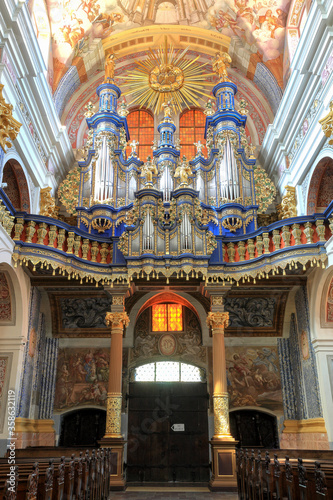 Święta Lipka-barokowe organy