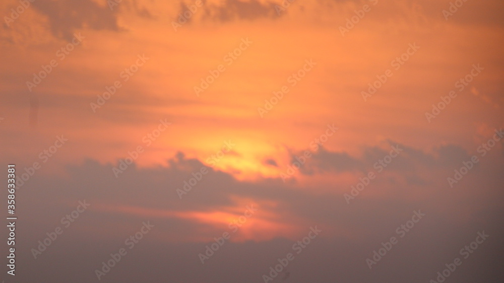 sunset in the sky sunset in the sky