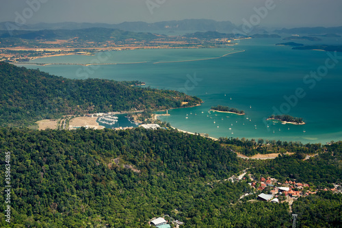 Breathtaking landscape of Langkawi island, Malaysia