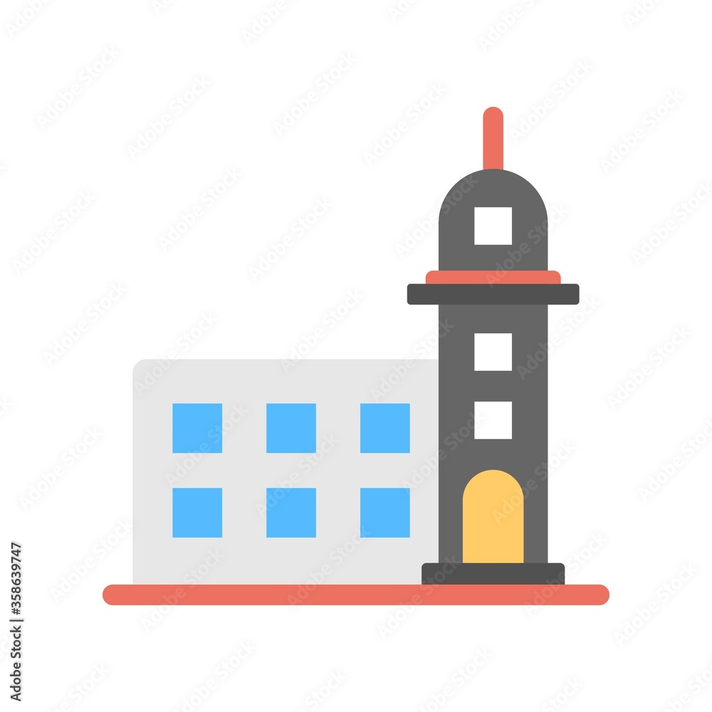 Mosque icon in flat design style. Muslim worship building sign. Islamic architecture symbol. Mosque icon in flat design style. Muslim worship building sign. Islamic architecture symbol.