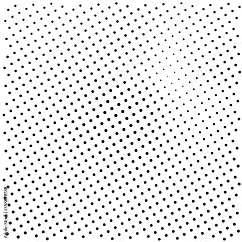Halftone dots background, halftone texture, abstract halftone background, vector illustration in black and white