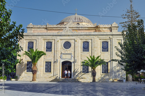 The Cathedral of St. Titus in Heraklion, Crete. photo