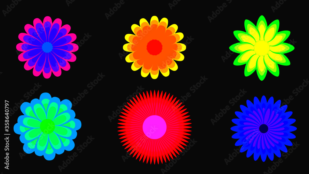 Fototapeta premium Flores para decoración 