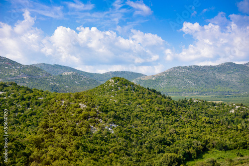 It's Nature of Croatia, mountains and Adriatic Sea