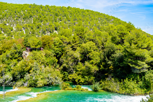 It's Nature of the Krka National Park in Croatia