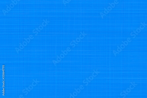 Illustrated Bright Blue Linen Texture Background