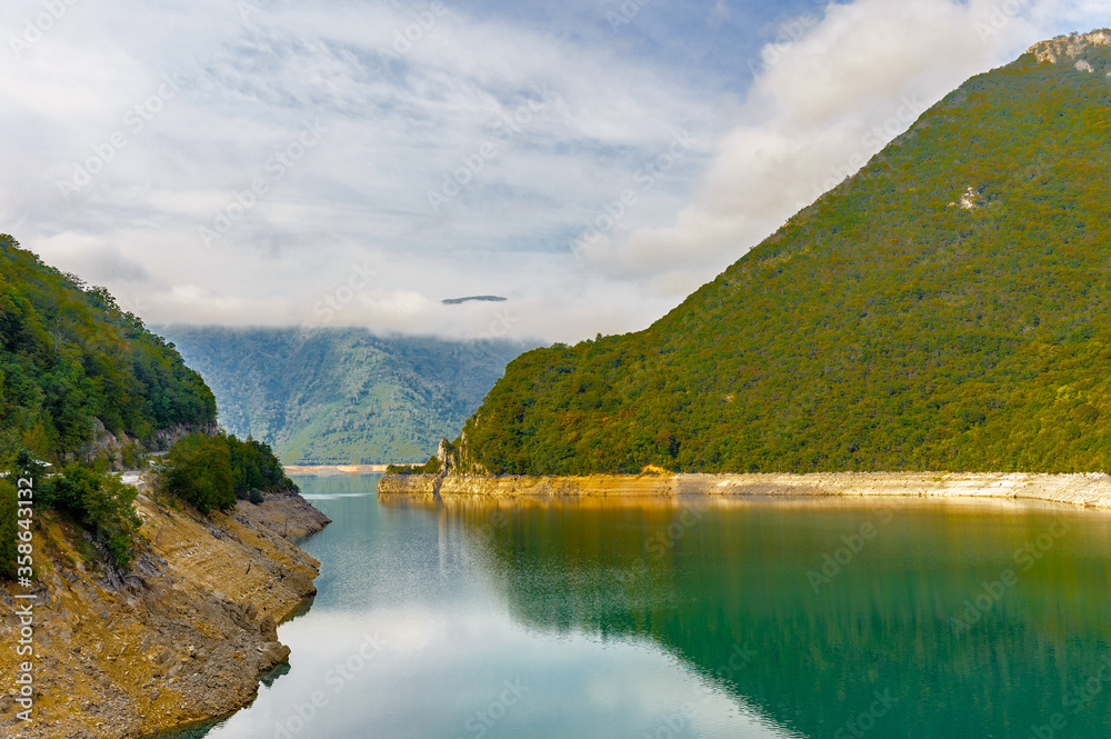 It's Piva, a river in Montenegro and Bosnia and Herzegovina and the rocks of Montenegro