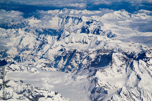 It's Beautiful panorama of the Swiss Alpine mountians © Anton Ivanov Photo