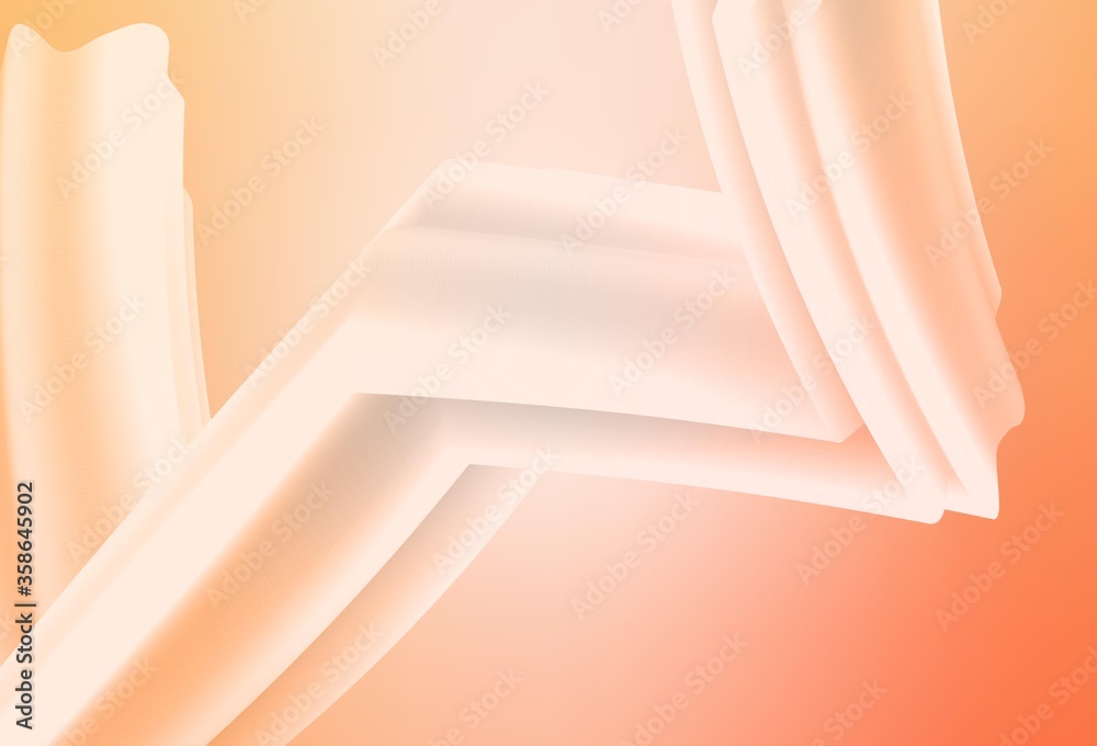 Light Orange vector abstract blurred background. Light Orange vector abstract blurred background.