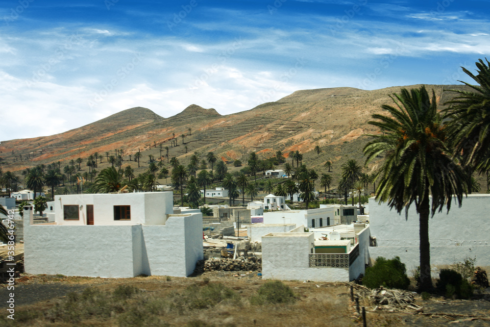 Fototapeta premium Lanzarote village