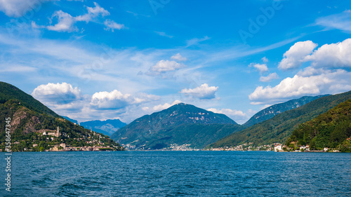 Lake of Lugano, beautiful view