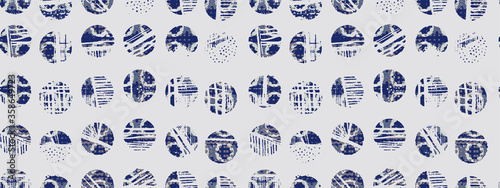 Polka Dot Pattern. Ikat geometric folklore ornament. Memphis vintage, retro style. Children, kids sketch drawing.