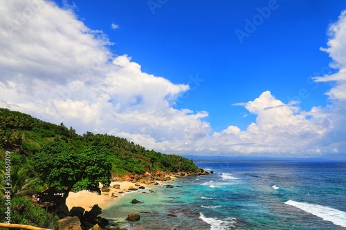 Schöner, einsamer Strand auf der Insel Sumba in Indonesien, Asien