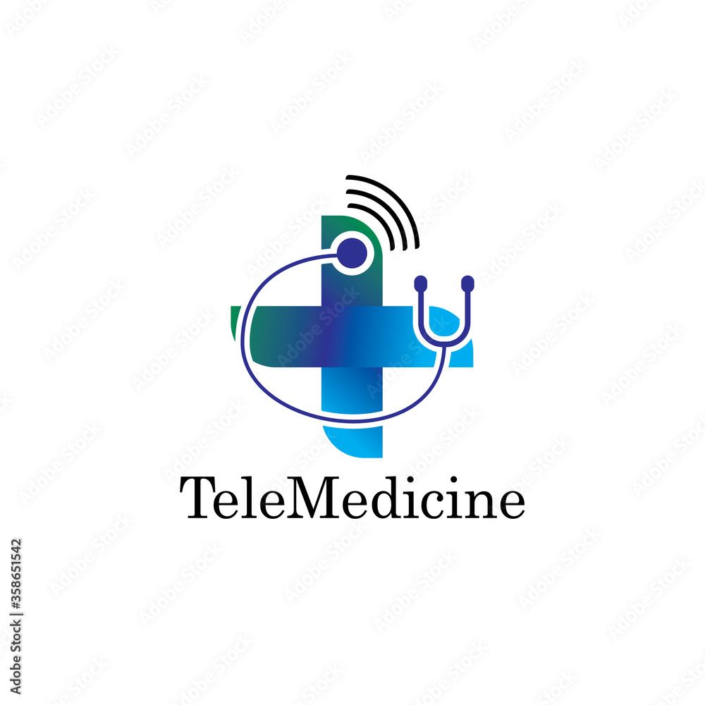 telemedicine logo design concept template for your purpose ready to use telemedicine logo design concept template for your purpose ready to use