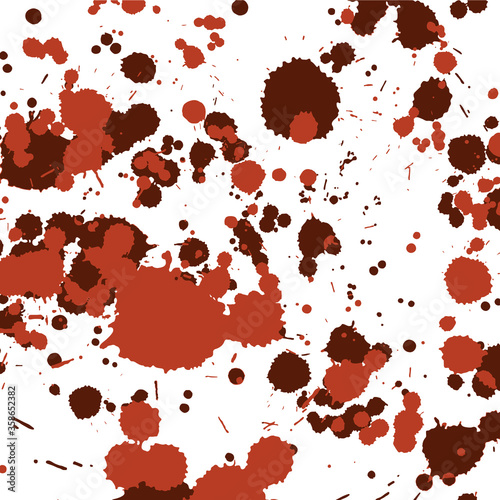 Vector abstract simple pattern for your game or background. Dots, spots and freckles