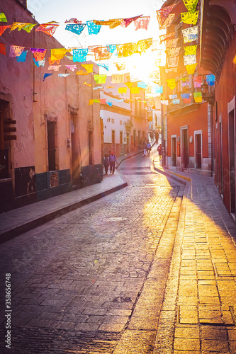 Magical Town Guanajuato in Mexico