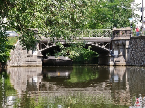 Alte Brücke über Alsterkanal