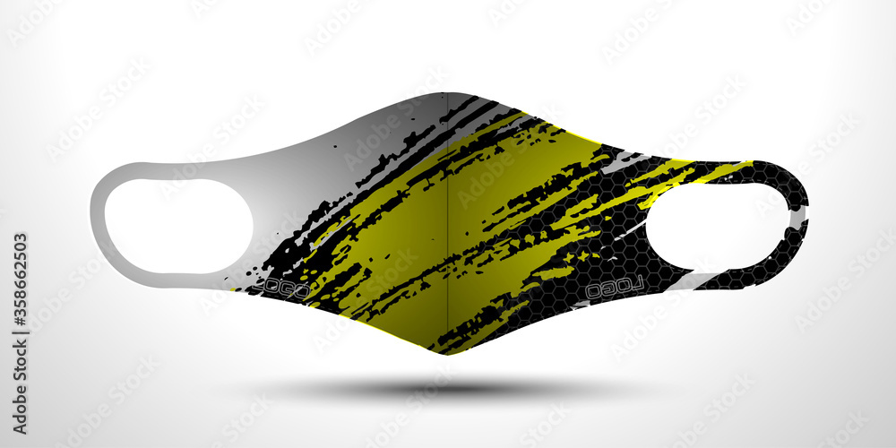 Scuba masker safety face design. Scuba masker safety face design.