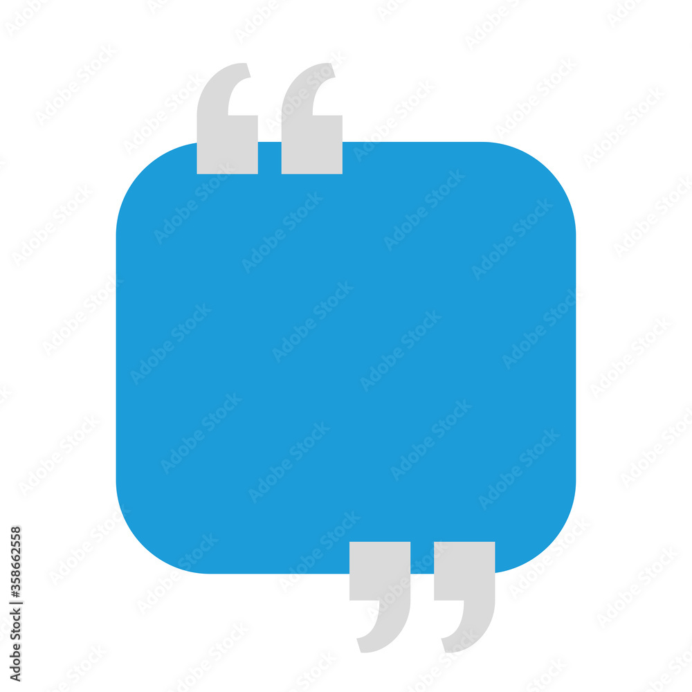 Quotes with communication frame design, Message discussion conversation and chatting theme Vector illustration Quotes with communication frame design, Message discussion conversation and chatting theme Vector illustration