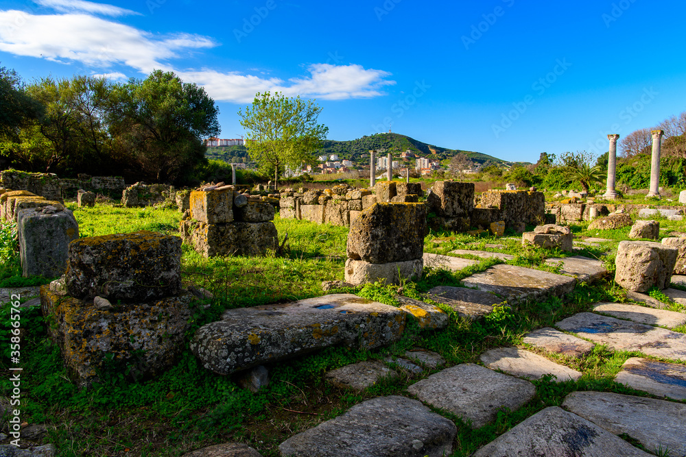 Ruins of Hippo Regius, a Phoenician, Berber and Roman city, Annaba Province, Algeria. Ruins of Hippo Regius, a Phoenician, Berber and Roman city, Annaba Province, Algeria.