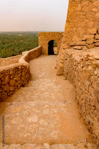 El Meniaa's castle, El Golea oasis, Ghardaia Province, Algeria. photo