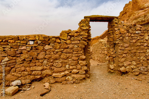 El Meniaa's castle, El Golea oasis, Ghardaia Province, Algeria. photo