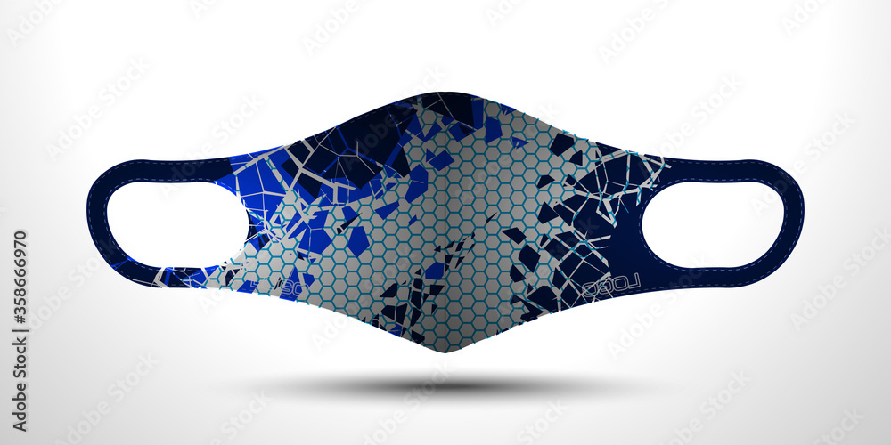 Scuba masker safety face design. Scuba masker safety face design.