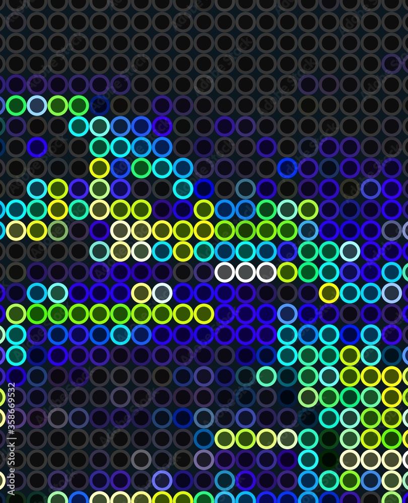 blue cyan green neon trippy psychedelic geometric shapes abstract background blue cyan green neon trippy psychedelic geometric shapes abstract background