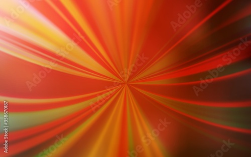 Light Orange vector colorful abstract texture. Colorful abstract illustration with gradient. Blurred design for your web site.