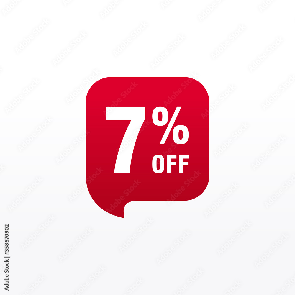 7 discount, Sales Vector badges for Labels, , Stickers, Banners, Tags, Web Stickers, New offer. Discount origami sign banner 7 discount, Sales Vector badges for Labels, , Stickers, Banners, Tags, Web Stickers, New offer. Discount origami sign banner