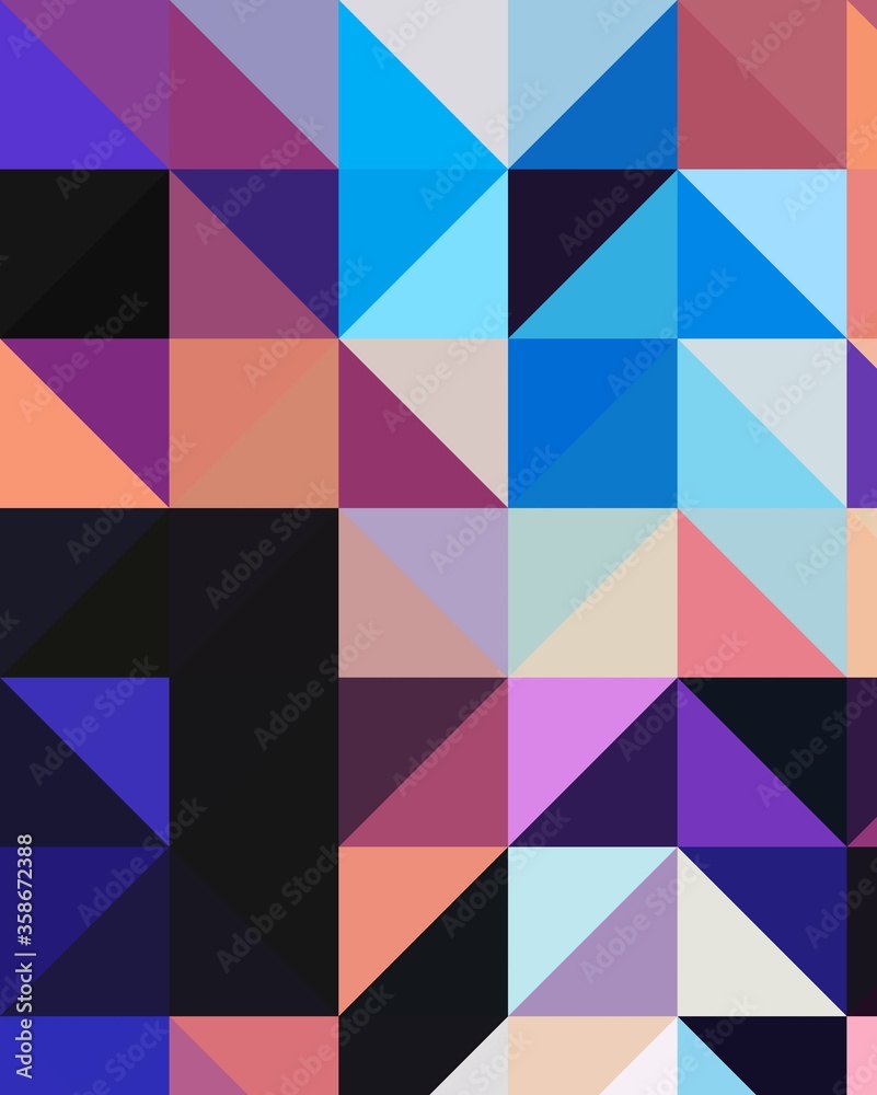 blue pink magenta purple colorful geometric shapes abstract background blue pink magenta purple colorful geometric shapes abstract background
